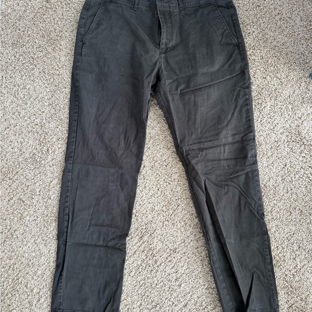 J. Crew Men's Dark Gray Chinos